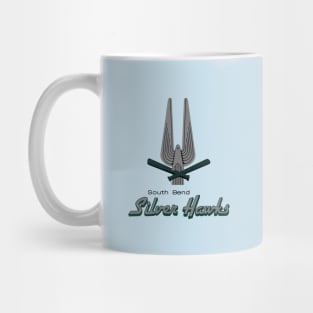 Classic South Bend Silver Hawks Baseball Mug